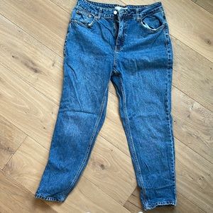 Top shop moto mom jean